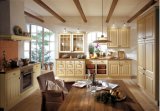 PVC Coated MDF Wood Kitchen Cabinet