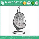 Balcony Chair Swing Chair Swinging Wicker Hammock Hanging Chair Outdoor Chair (Magic Style)