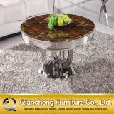Hot Selling Marble Top Round Coffee Table Set