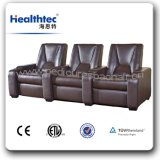 Headrest and Cup Holder Electronic Reclining Cinema Chair Theatre Chair (T019)