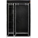 Modern Simple Wardrobe Household Fabric Folding Cloth Ward Storage Assembly King Size Reinforcement Combination Simple Wardrobe (FW-55)