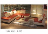 Modern Furniture Top Leather Sofa (B-205)