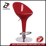 Cheap Chromed Base Bar Stool Chair with Pedal Swivel Bar Chair Used for Night Club Furniture