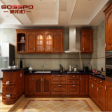 American Villa Teak Wood Kitchen Cabinet (GSP9-001)