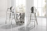 Brass Silver Metal Bar Stool Chair for Bar Use