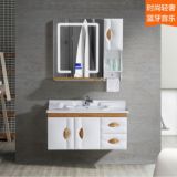 Floor-Mounted Modern Oak Wood Bathroom Furniture Bathroom Vanity Cabinet
