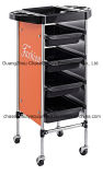 Plastic Salon Trolley Tools Table Hairdressing Trolley for Selling