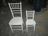 White Color Adult and Kid Chiavari Chair, Tiffany Chair