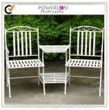 Antique White Metal Outdoor Chairs (PL08-34284)