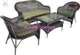 Hz-Bt95 Hot Sale Sofa Outdoor Rattan Furniture with Chair Table Wicker Furniture Rattan Furniture for Wicker Furniture