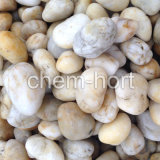 Pale-Yellow Pebble for Garden, Decoration (F08-yellow series)