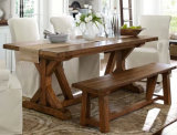 Solid Wood Vintage Loft Table with Popular
