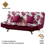 Modern Chinese Bedroom Furniture Fabric Sofa Bed (GV-BS116)
