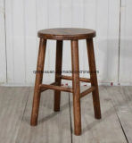 All Solid Wood Bar High Chair Solid Wood Bar Stool Bar Stool Manufacturer Direct Spot Retro Bar Chair (M-X3297)