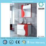No. 1 Red Color 4mm Silver Mirror Bathroom Cabinet (BLS-16088)