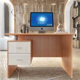 Cheap Wooden Office Desk Computer Desk with 2 Drawers