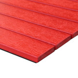 Restaurant Furniture Plastic Plywood Dining Table (PWT-118-Red)