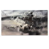 Black and White Abstract Oil Paintings Wall Art for Decoration