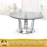 Eurpean Deign Clear Tempered Glass Coffee Table
