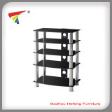 New Style High Tempered Glass TV Stand (TV011)
