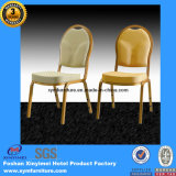 Wholesale Used Aluminum Banquet Chair with White Fabric for Rental