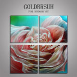 Blooming Rose 3D Metal Wall Art for Home Decor