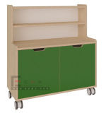 Cheap Kids Furniture Plastic Book Cabinet/Kindergarten Classroom Furniture/Bookshelf/Bookrack