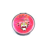 Wholwsale Personalized Pink Custom Shape Pocket Cosmetic Mirror