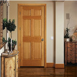 Room Front Wood Door/Swing Wood Interior Door/ Solid Wood Veneer Kitchen Door
