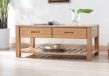 Modern Oak Wood Living Room Furniture Drawer Table (M-X 2003)