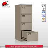 Flat Packing Metal 4 Drawer Filing Cabinet with Divider, Legal and Letter Size File Available