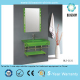 Wall-Mounted Bathroom Glass Vanity Design Bls-2131)
