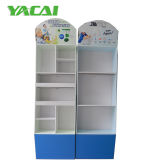 Customized Supermarket Point Sale Flooring Display Stand, Erect Display Cabinet
