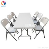 Wholesale Dining Room White Plastic Folding Chair and Tables Hly-PC31
