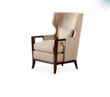 Armchair Single Sofa High Backrest Chair Leather Lounge Chair