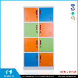 China Supplier 8 Door Colorful Cheap Metal Storage Cabinet / Student Lockers