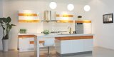 Acrylic Glass Upper Kitchen Cabinets (zv-012)