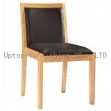 Upscale Hotel Restaurant Furniture Rubber Wood Chair (SP-EC781)