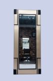 Barber Shop Makeup Beauty Furniture Antique Cheap Styling Luxury Hair Salon Gold Mirror Station for Sale (MY-B078)