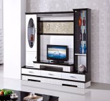 Three Doors Living Room Wood TV Wince Display Cabinet