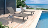 Aluminum Alloy Garden Beach Sunbed Chaise Outdoor Furniture