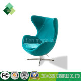 Light Blue Fabric Chair Arne Jacobsen Egg Chair for Sale
