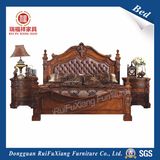 B232 Ruifuxiang Antique Style Bedroom Furniture Bed