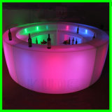 LED Round Bar Counter Illuminated Bar Counter