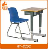 School Plastic Chair and Metal Desk for Students