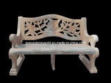 Stone Bench, Marble Carved Garden Bench (GS-TB-021)