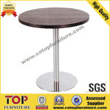 Round Stainless Steel Coffee Table