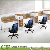 Chuangfan Furniture Factory Metal Legs Wooden Partition Desk Divider Workstation