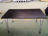Modern Style Good Quality Stainless Steel Wood Dining Table