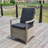 2017 Outdoor Patio Home Hotel Office Half Round Rattan Dining Chair (J5351HR)